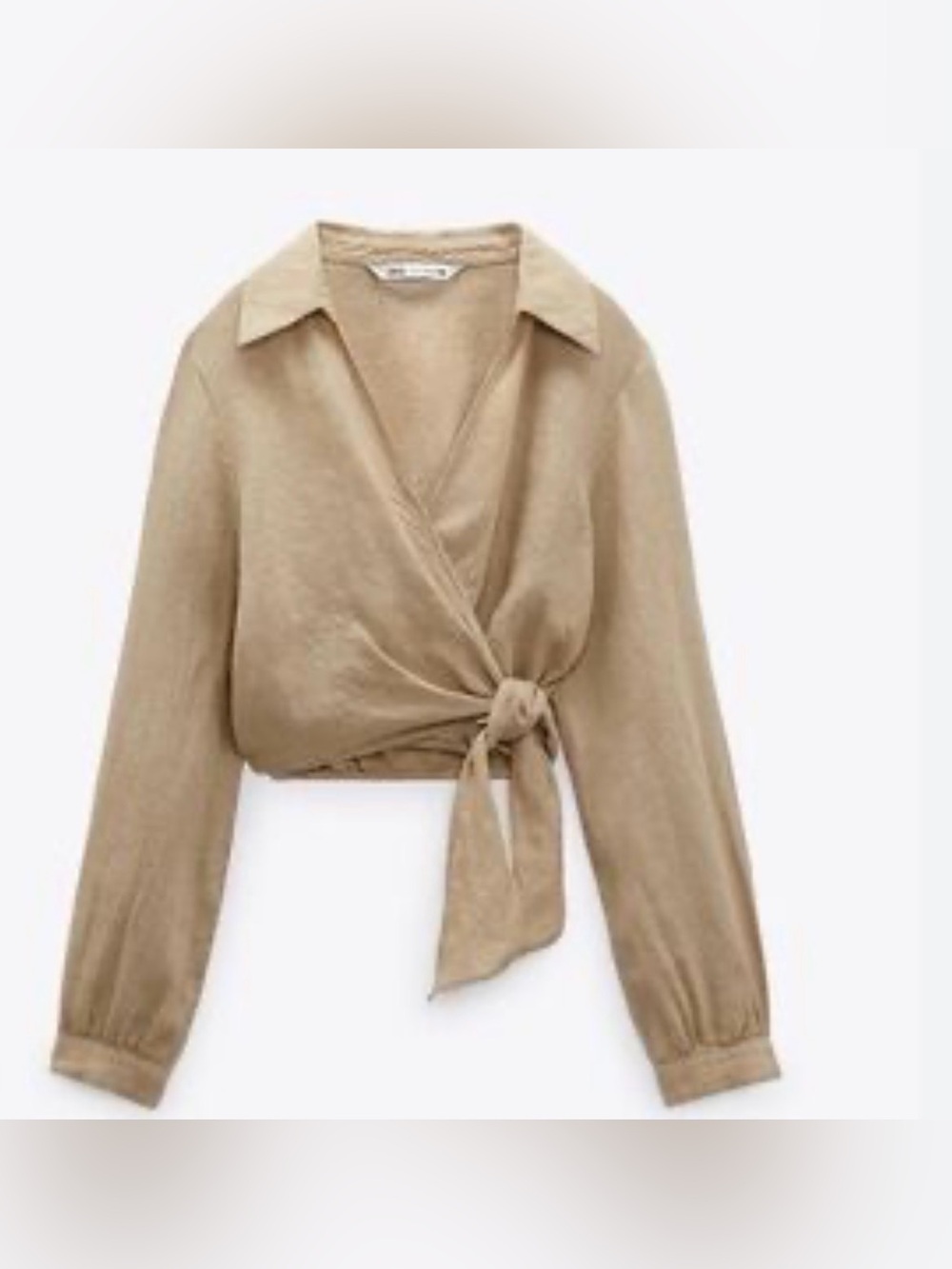 Zara 100% linen Top in Light Khaki
#summer #vacation